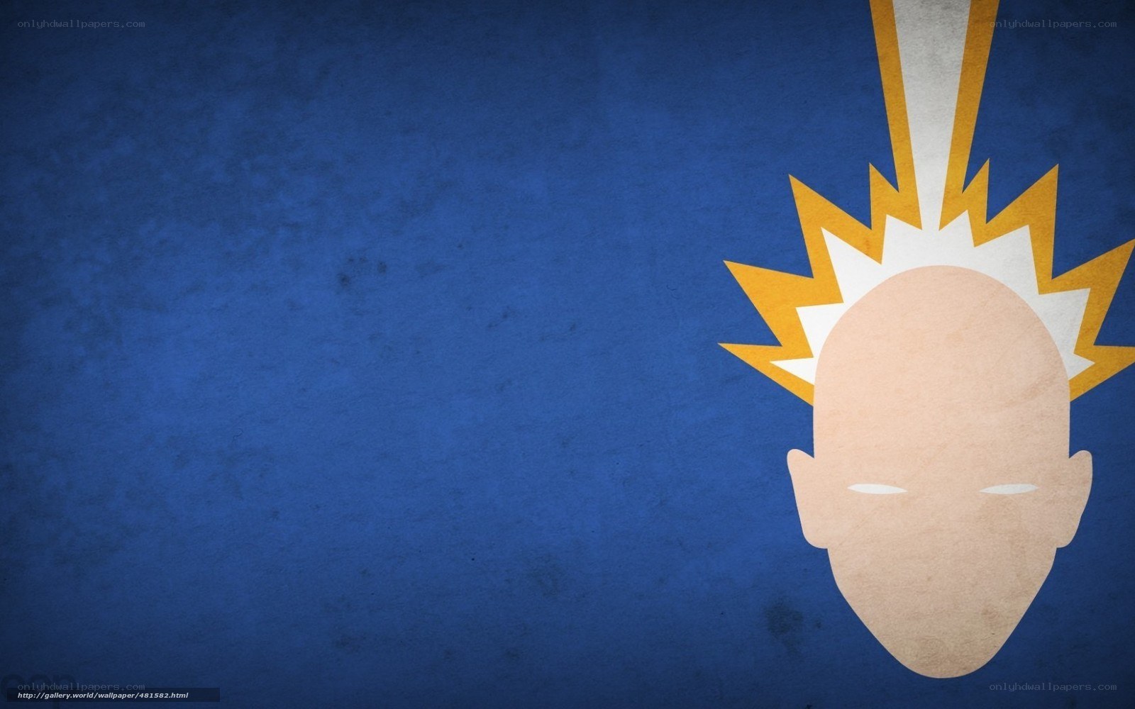 Naruto character head silhouette