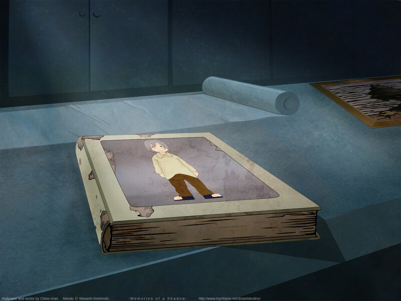 Naruto character in a book