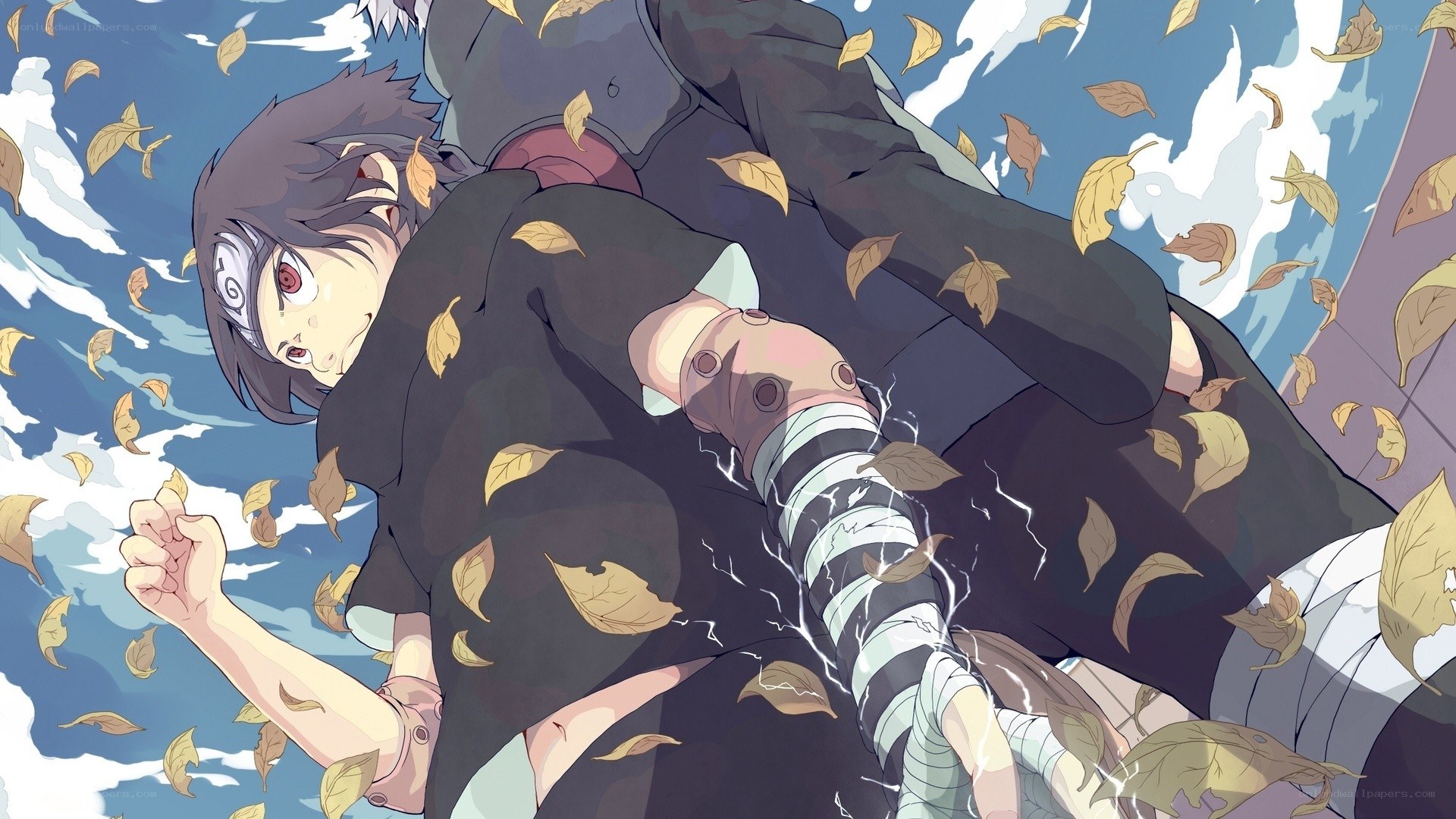 Naruto character in action