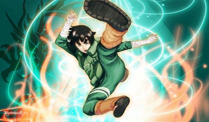 Naruto character in action