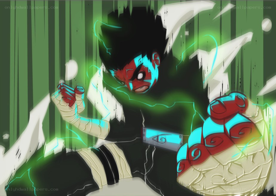 Naruto character in action