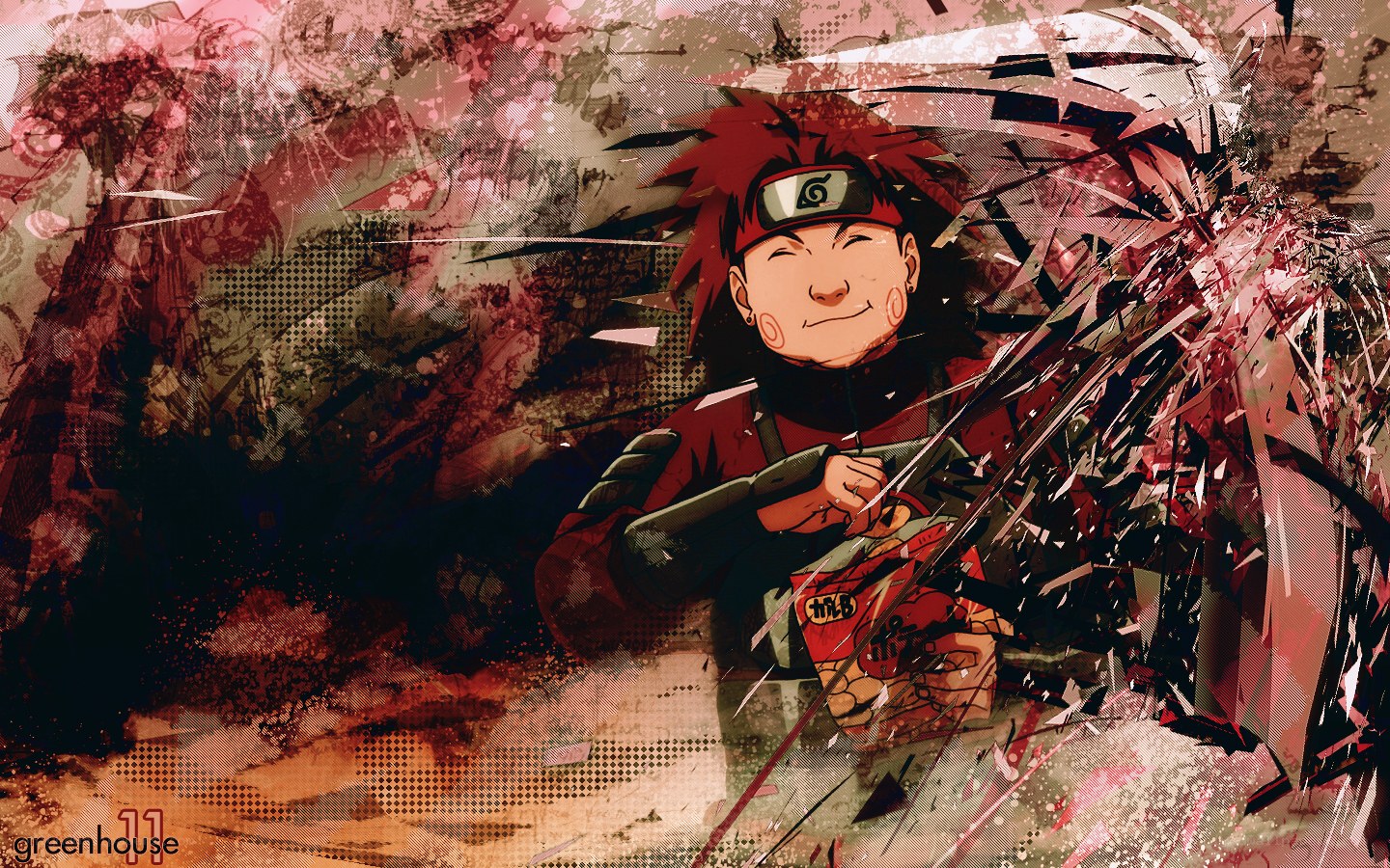 Naruto character in action