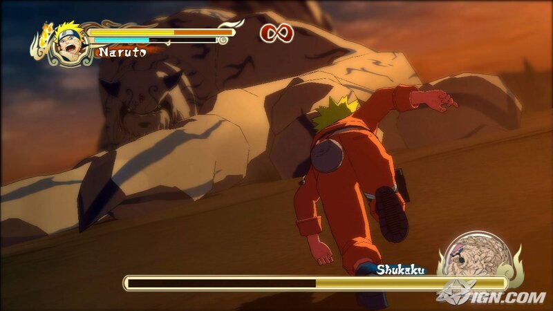 Naruto Character in Action — Orange