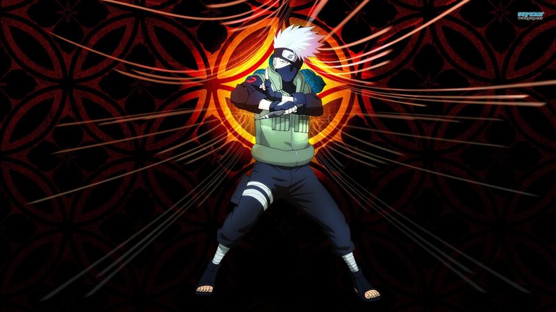 Naruto character in action pose