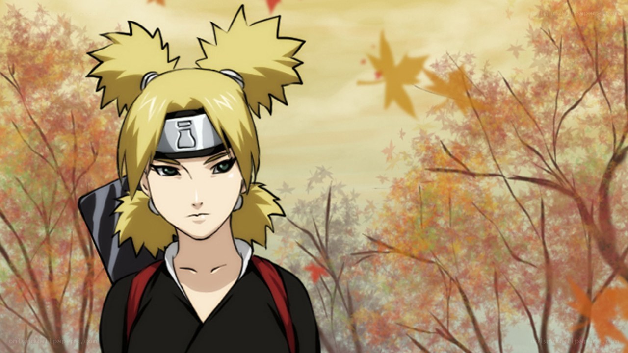 Naruto character in autumn
