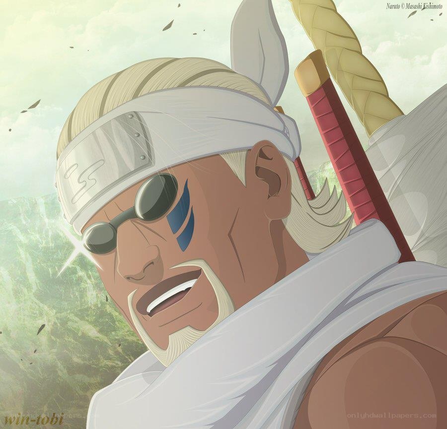 Naruto character in battle