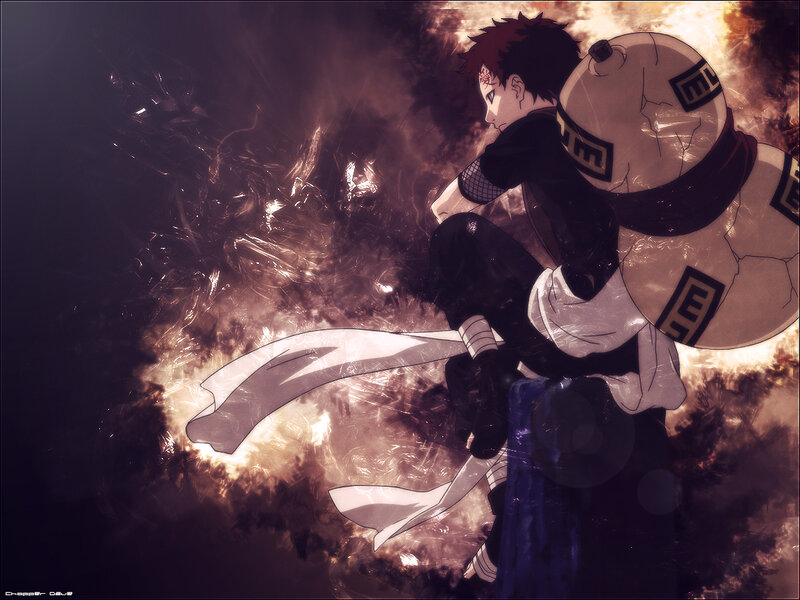 Naruto character in battle