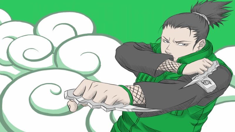 Naruto character in combat pose