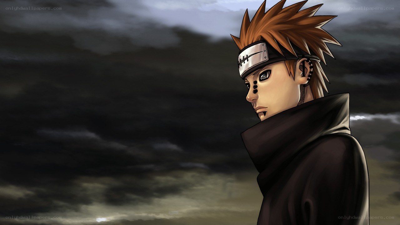 Naruto character in dark cloak