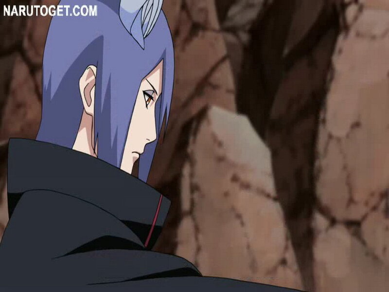 Naruto character in dark cloak