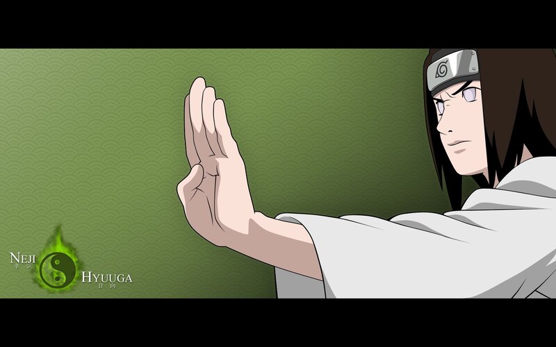 Naruto character in defensive pose