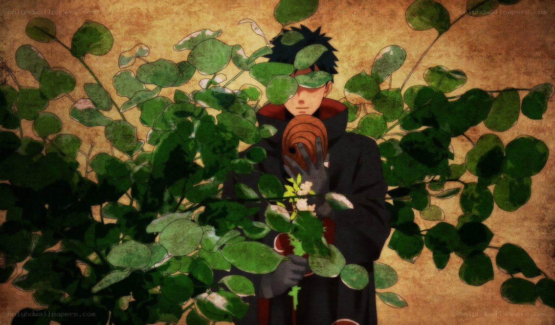 Naruto character in foliage
