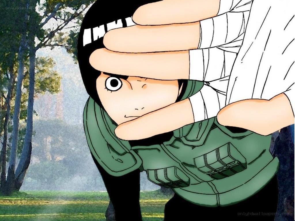 Naruto character in forest