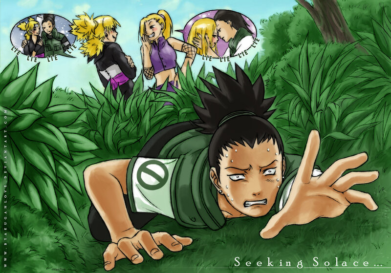 Naruto character in grass