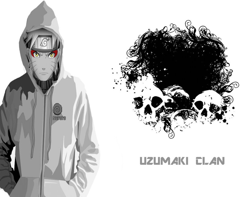 Naruto Character in Hoodie
