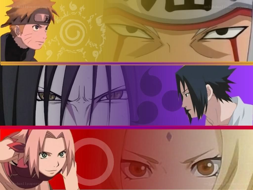 Naruto character lineup