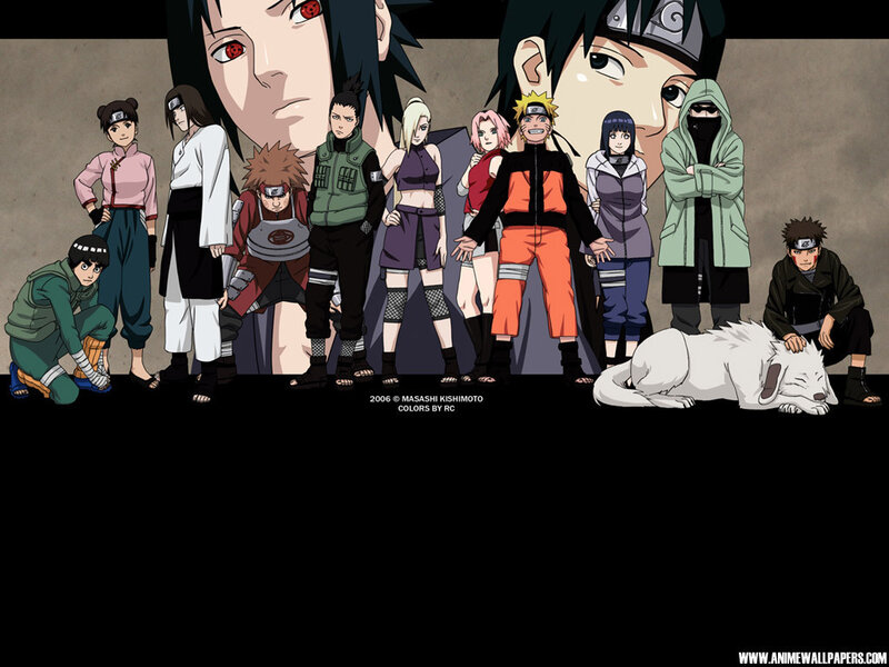 Naruto character lineup