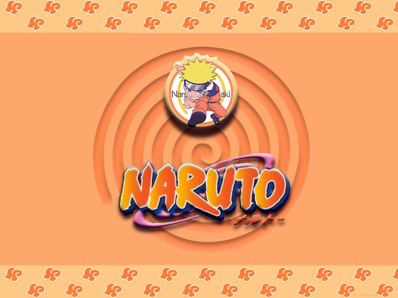 Naruto Character Logo — Orange