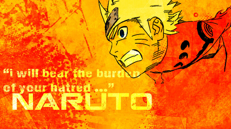 Naruto Character — Orange, Dramatic, Manga