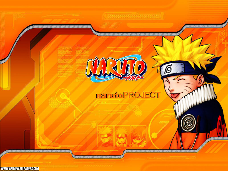 Naruto Character — Orange, Energetic, Anime, Logo