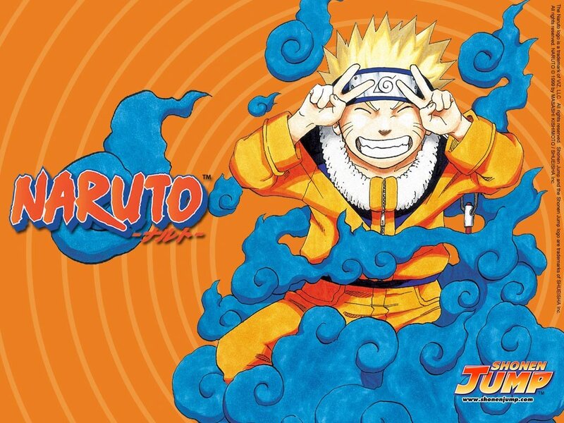 Naruto Character — Orange, Energetic