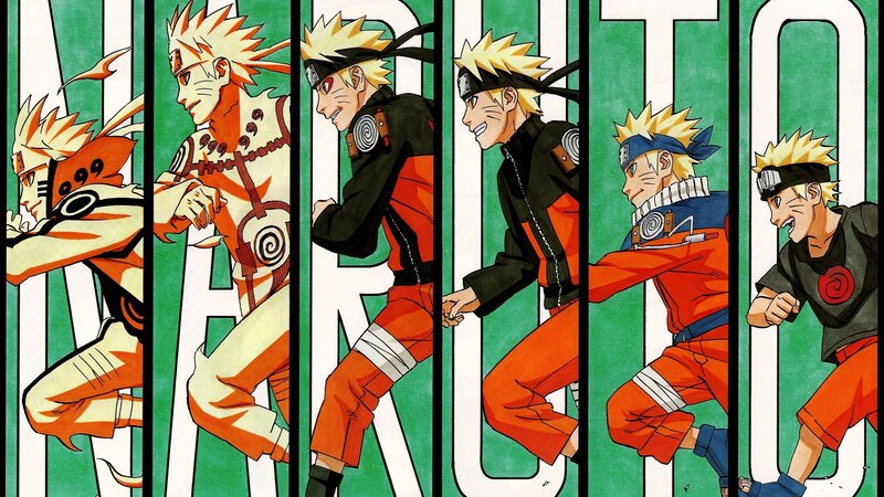 Naruto Character Panels — Green