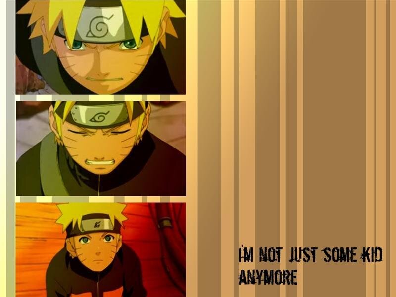 Naruto Character Panels — Yellow