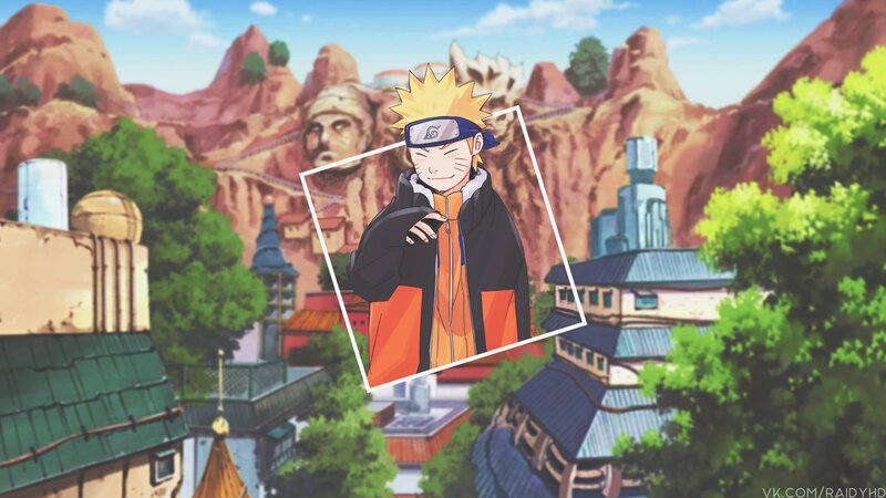Naruto Character Portrait — Orange, Peaceful