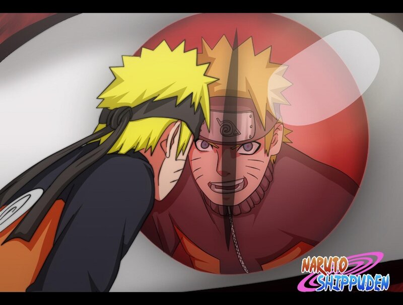 Naruto Character Portrait — Yellow, Dramatic