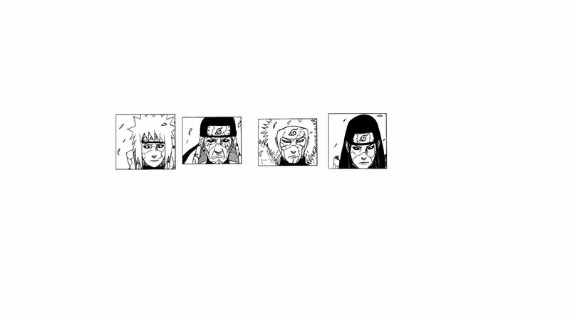 Naruto character portraits