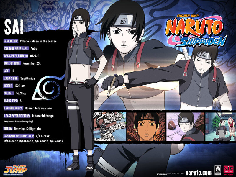 Naruto character profile: Sai
