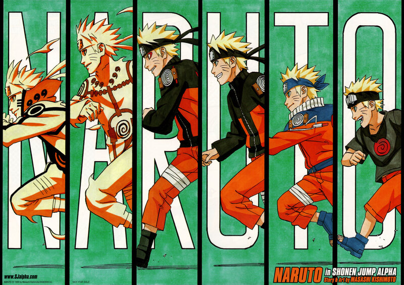 Naruto Character Running