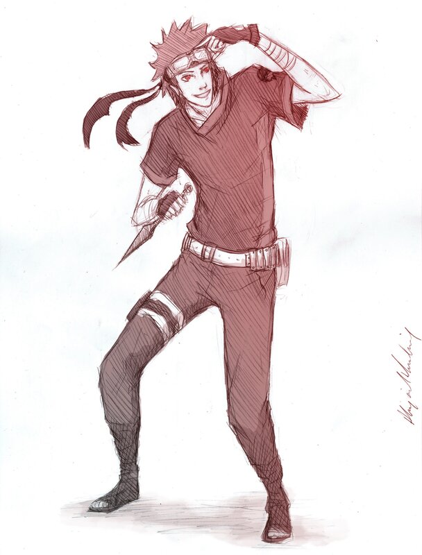 Naruto character sketch