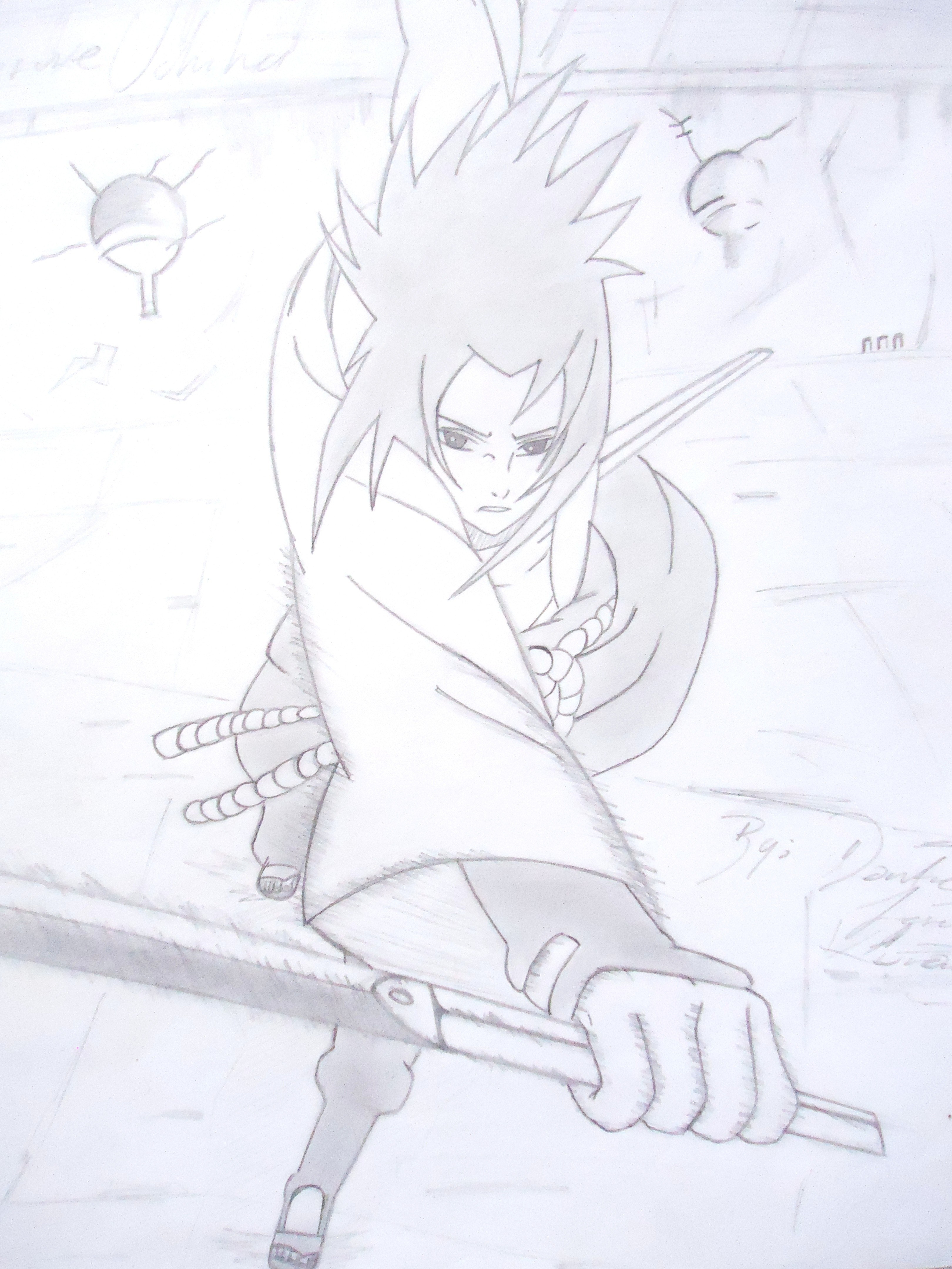 Naruto character sketch