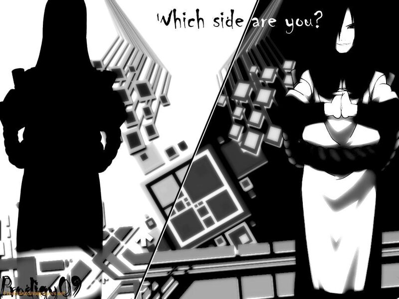 Naruto character split screen