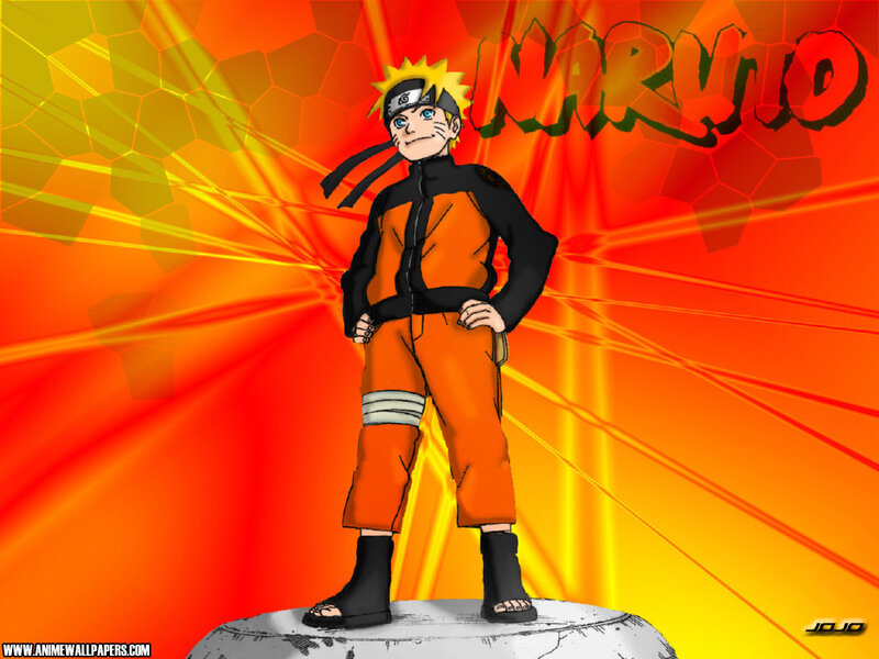 Naruto Character Standing — Orange