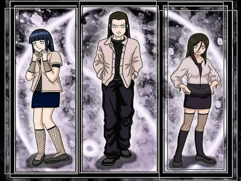 Naruto character trio