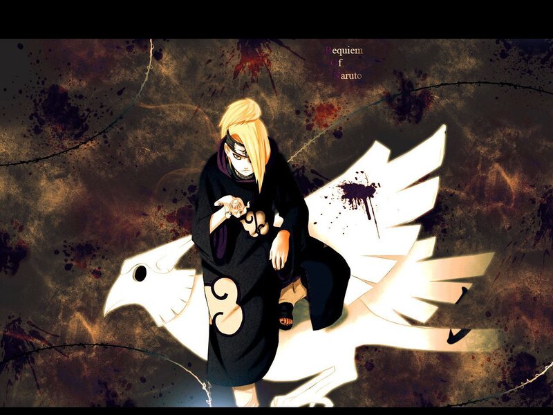 Naruto character with bird