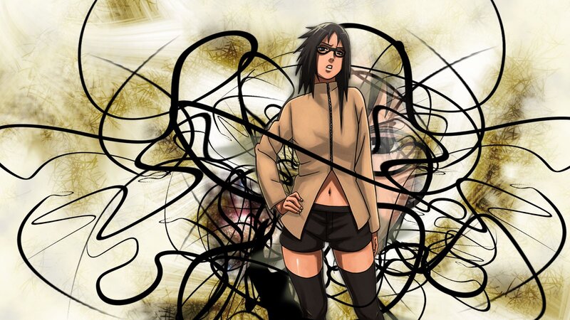 Naruto character with black hair