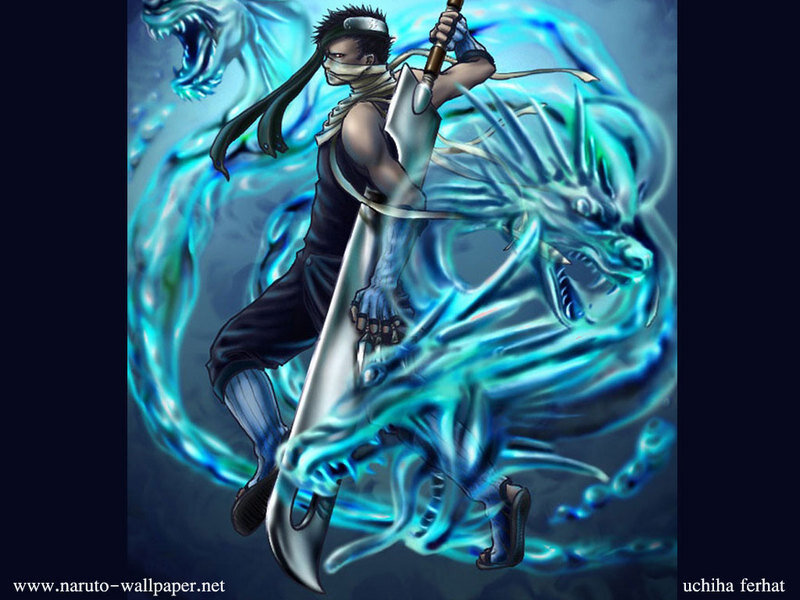 Naruto character with dragon