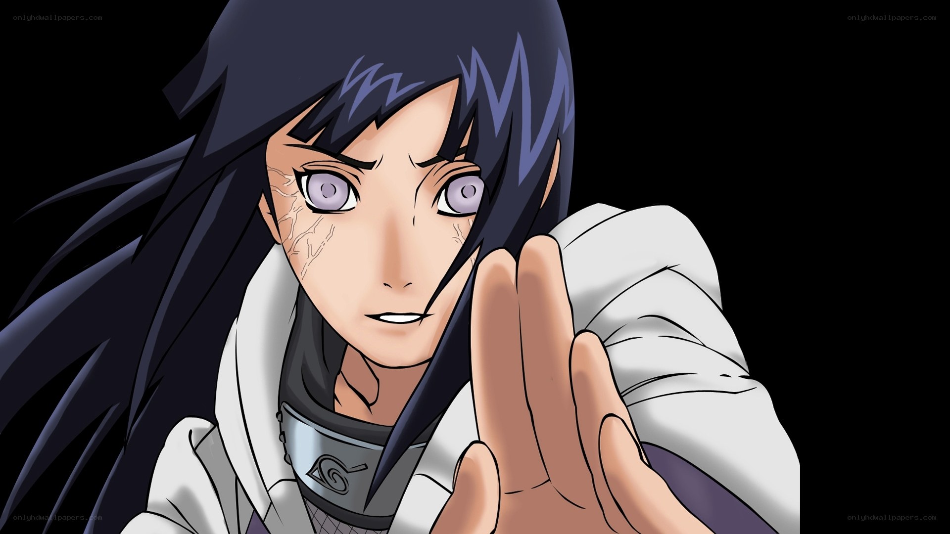 Naruto character with hand gesture