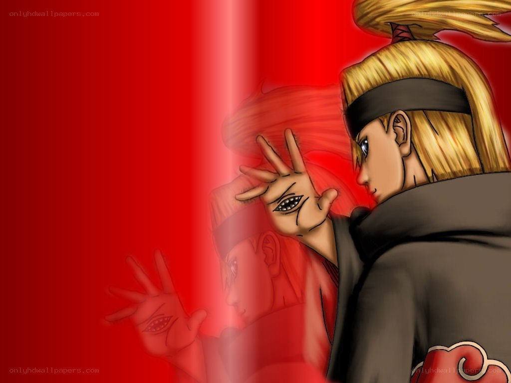 Naruto character with hand seal
