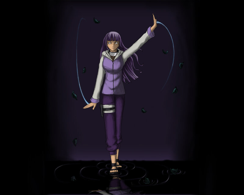 Naruto character with leaf jutsu