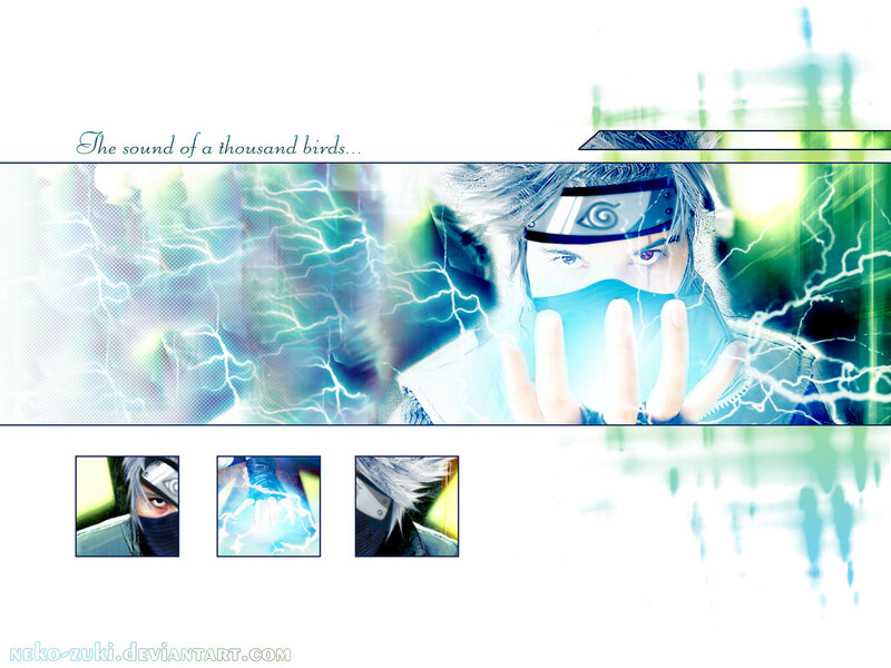 Naruto character with lightning