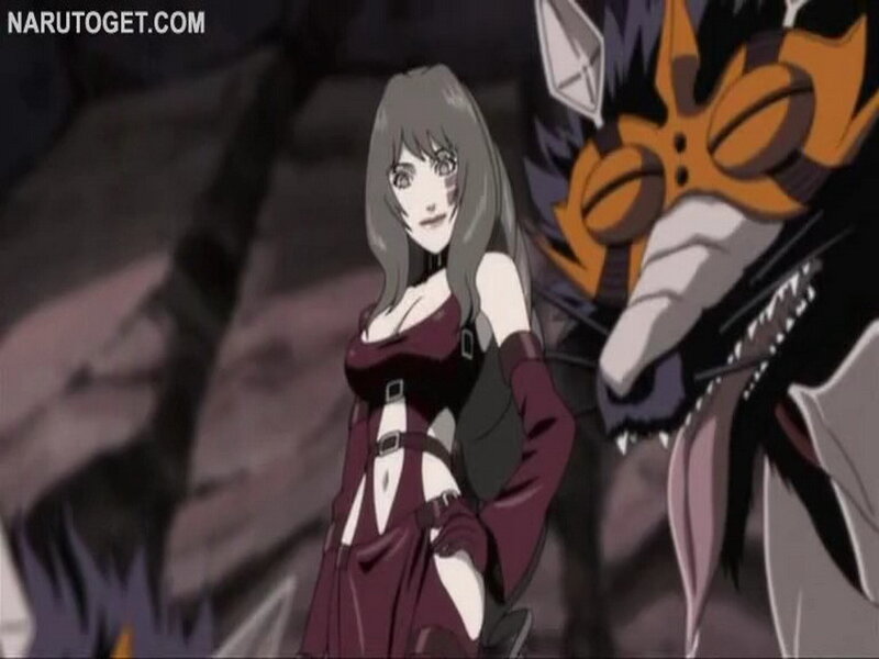 Naruto character with monster