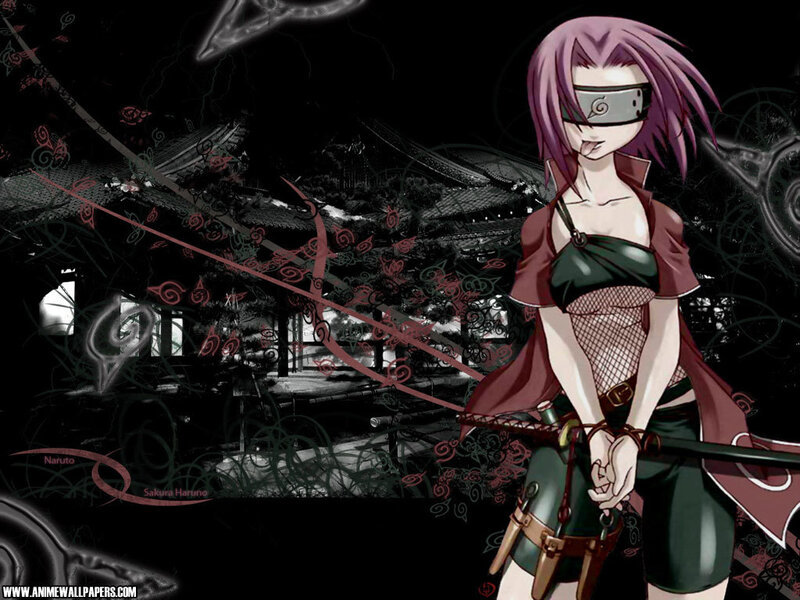 Naruto character with purple hair