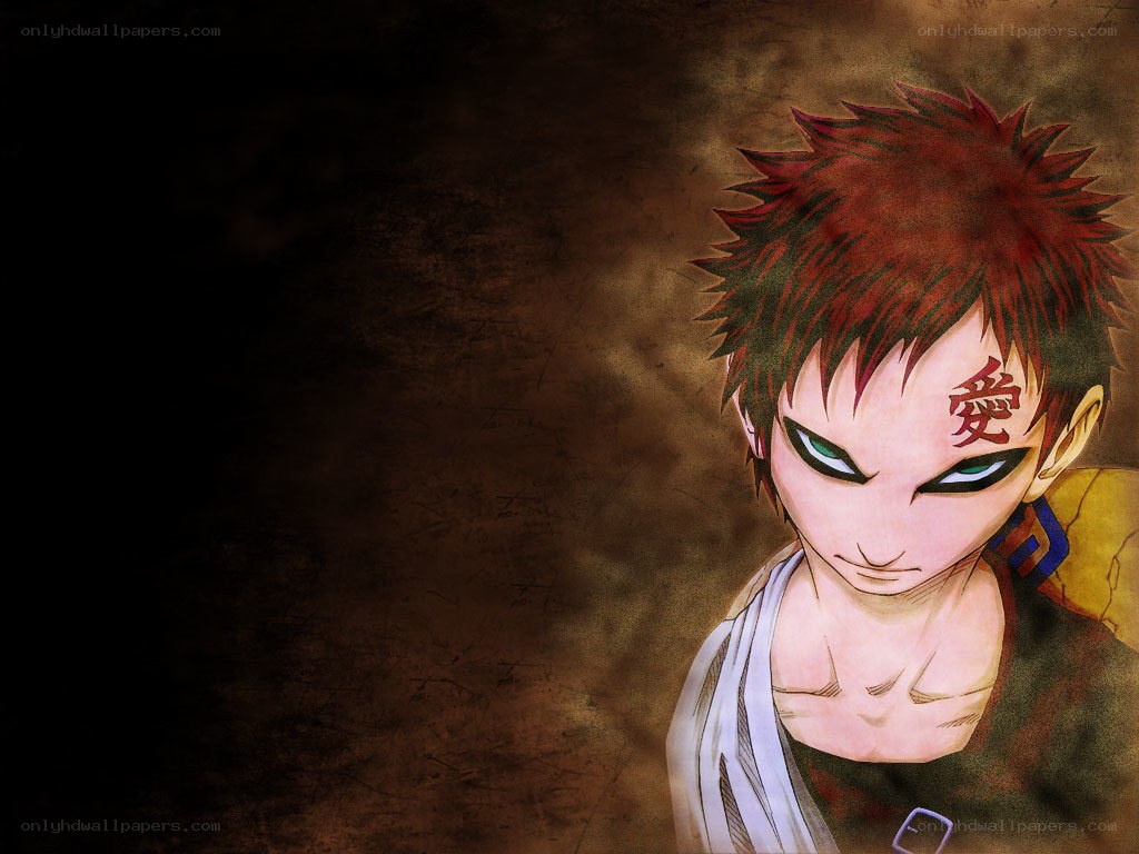 Naruto character with red hair