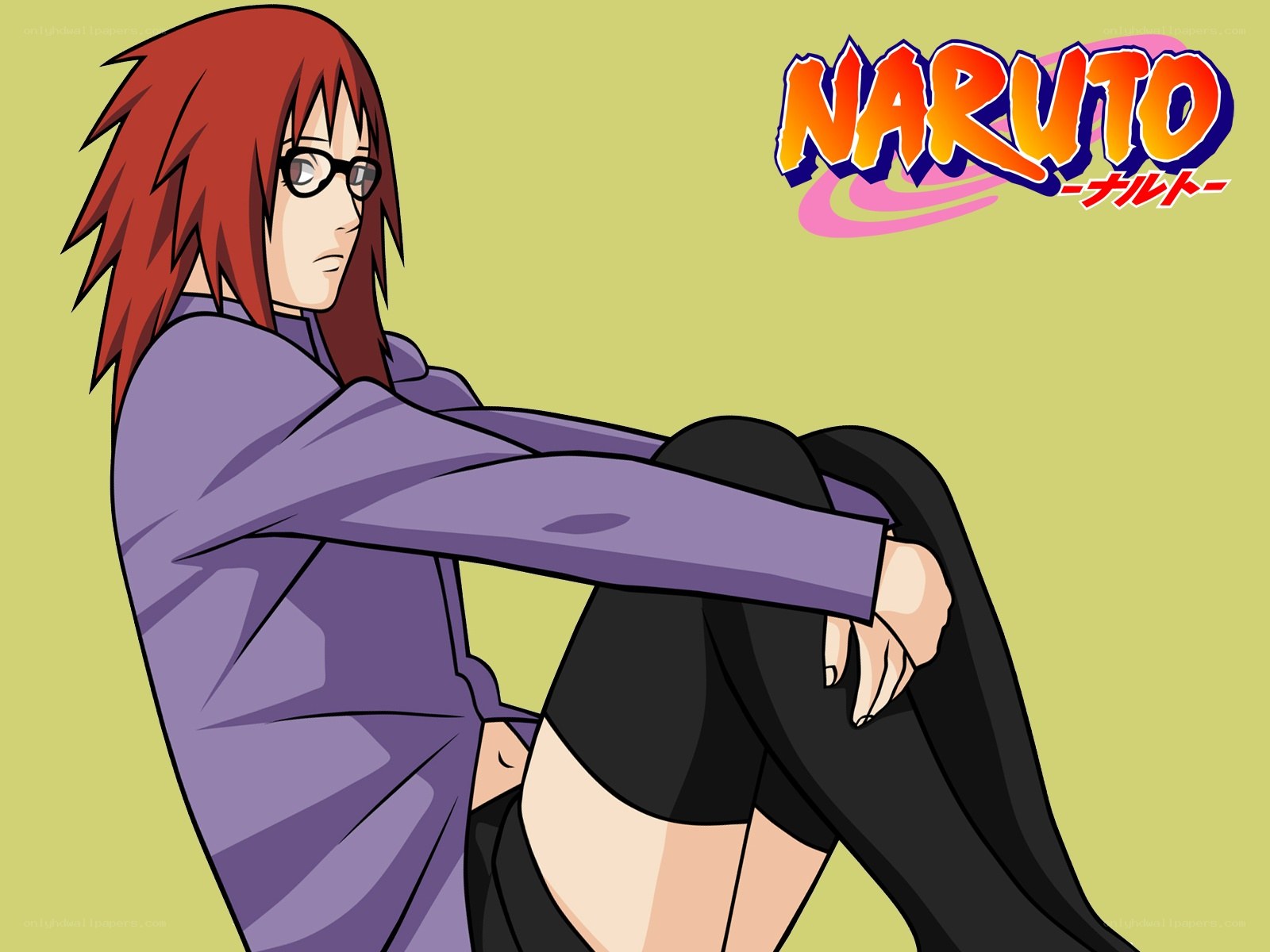 Naruto character with red hair