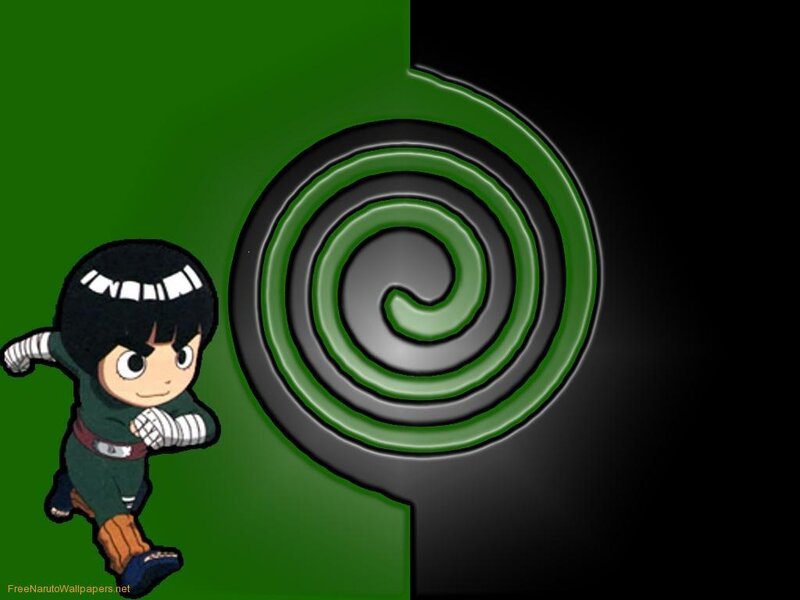 Naruto character with spiral symbol