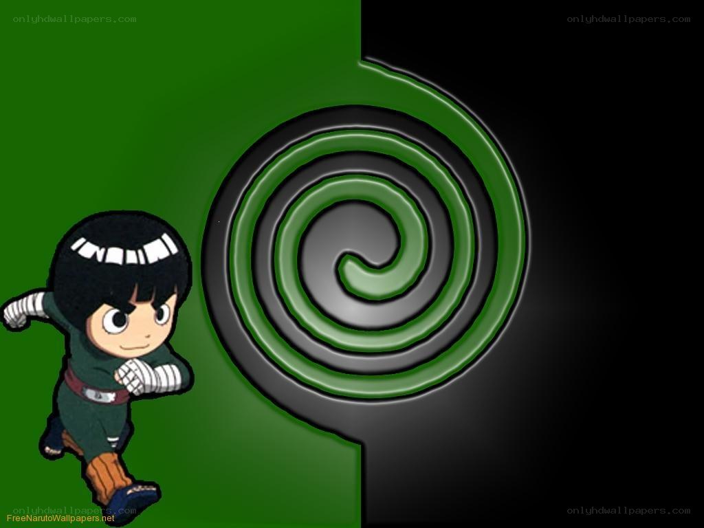 Naruto character with spiral symbol